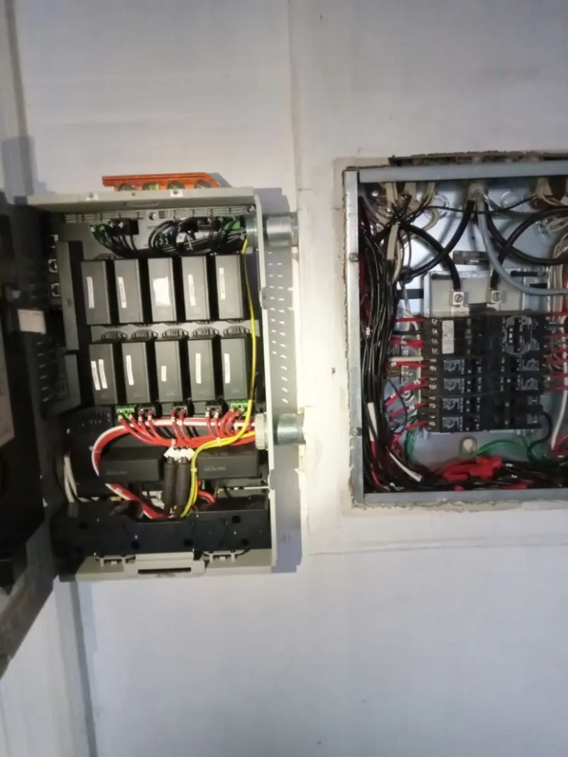 Electrical panel upgrade completed for Ring Doorbell Installation in Lemoore